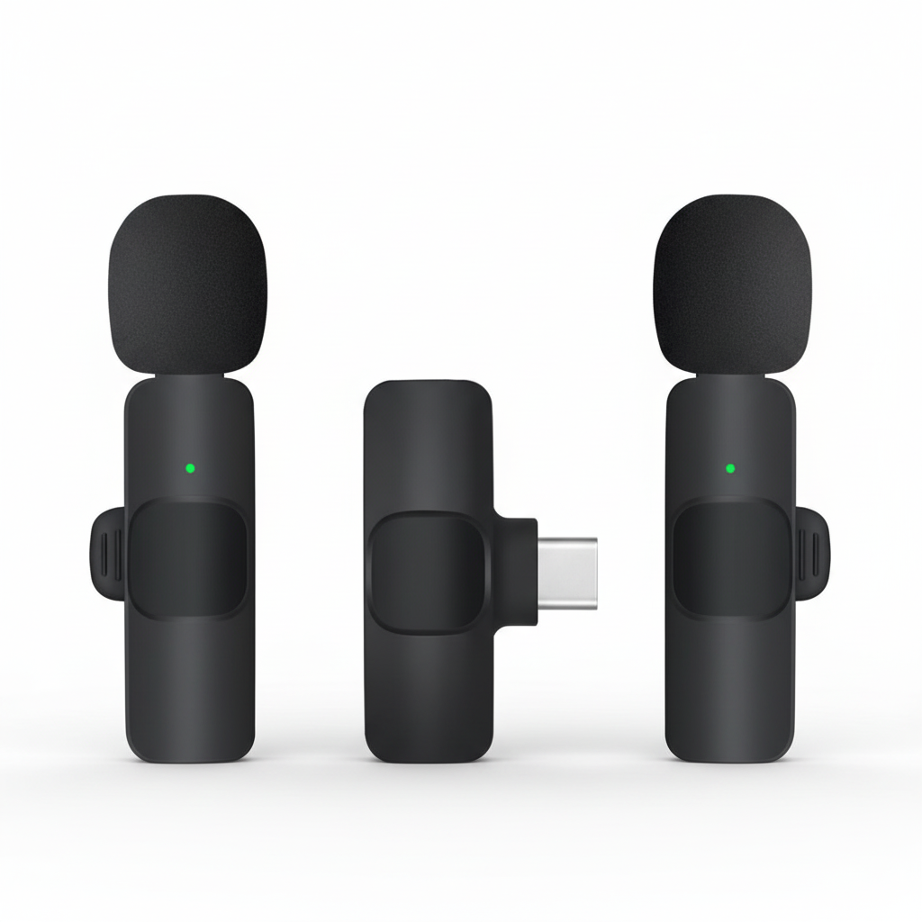2-in-1 USB-C Wireless Microphone