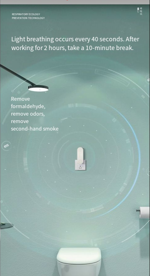 Mini Portable Air Purifier for Dust, Smoke, Odor & More